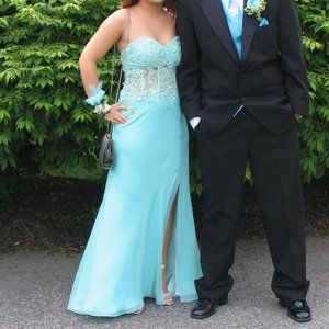 Dave & Johnny Strapless Prom Party Dress Size 1 / 2